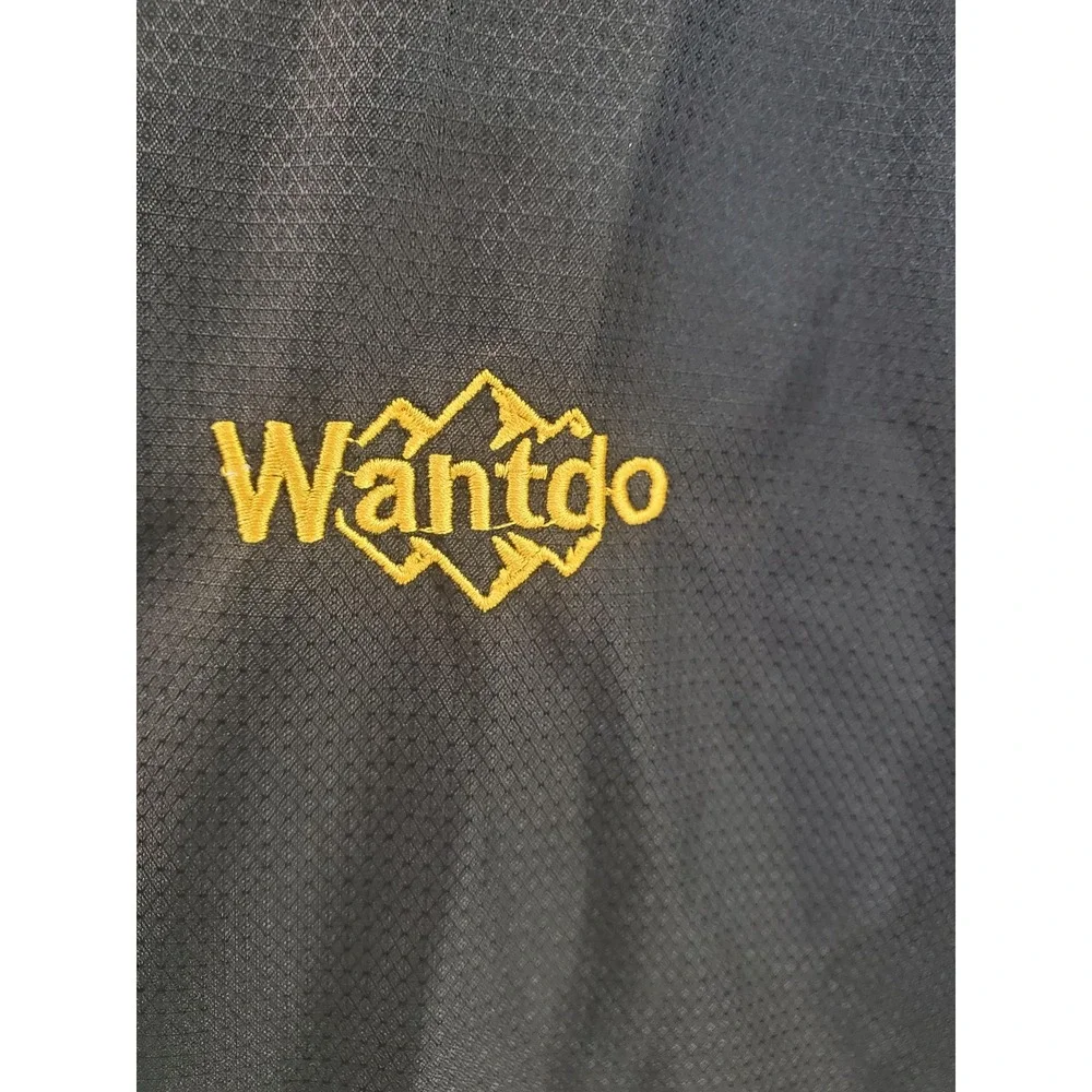 Wantdo Jacket Mens 3XL Black Hooded Water Resistant Fleece Lined Ski Snow